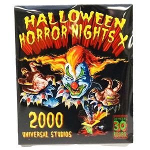 Universal Studios Halloween Horror Nights 30 Horror Throwback Jack Magnet